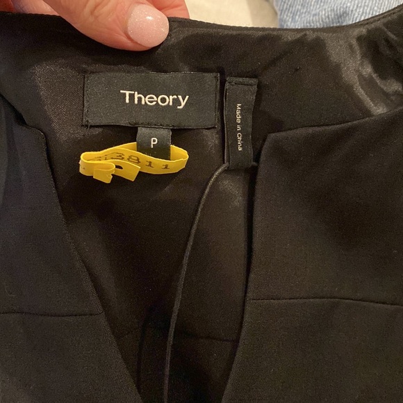 Theory Peplum Dress Blouse - Picture 3 of 5